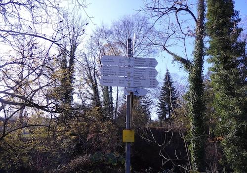 Wegweiser Wanderweg