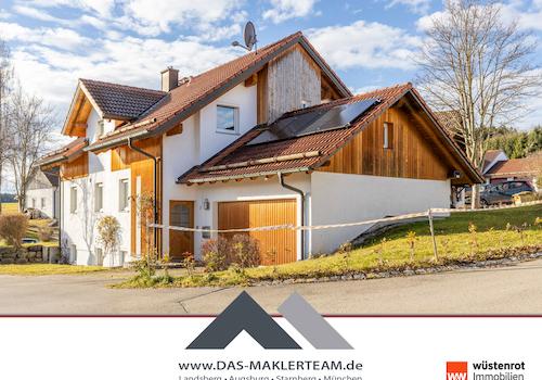 Stilvolles Einfamilienhaus mit traumhaftem Ausblick, Doppelgarage & Vollunterkellerung