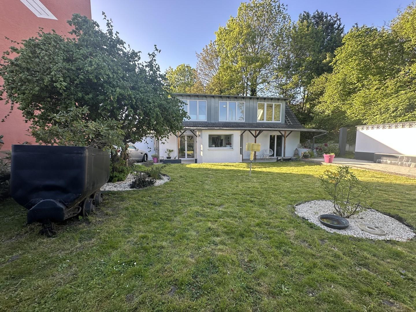 Blick auf das Haus