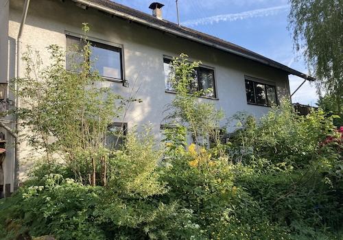Blick vom Garten 