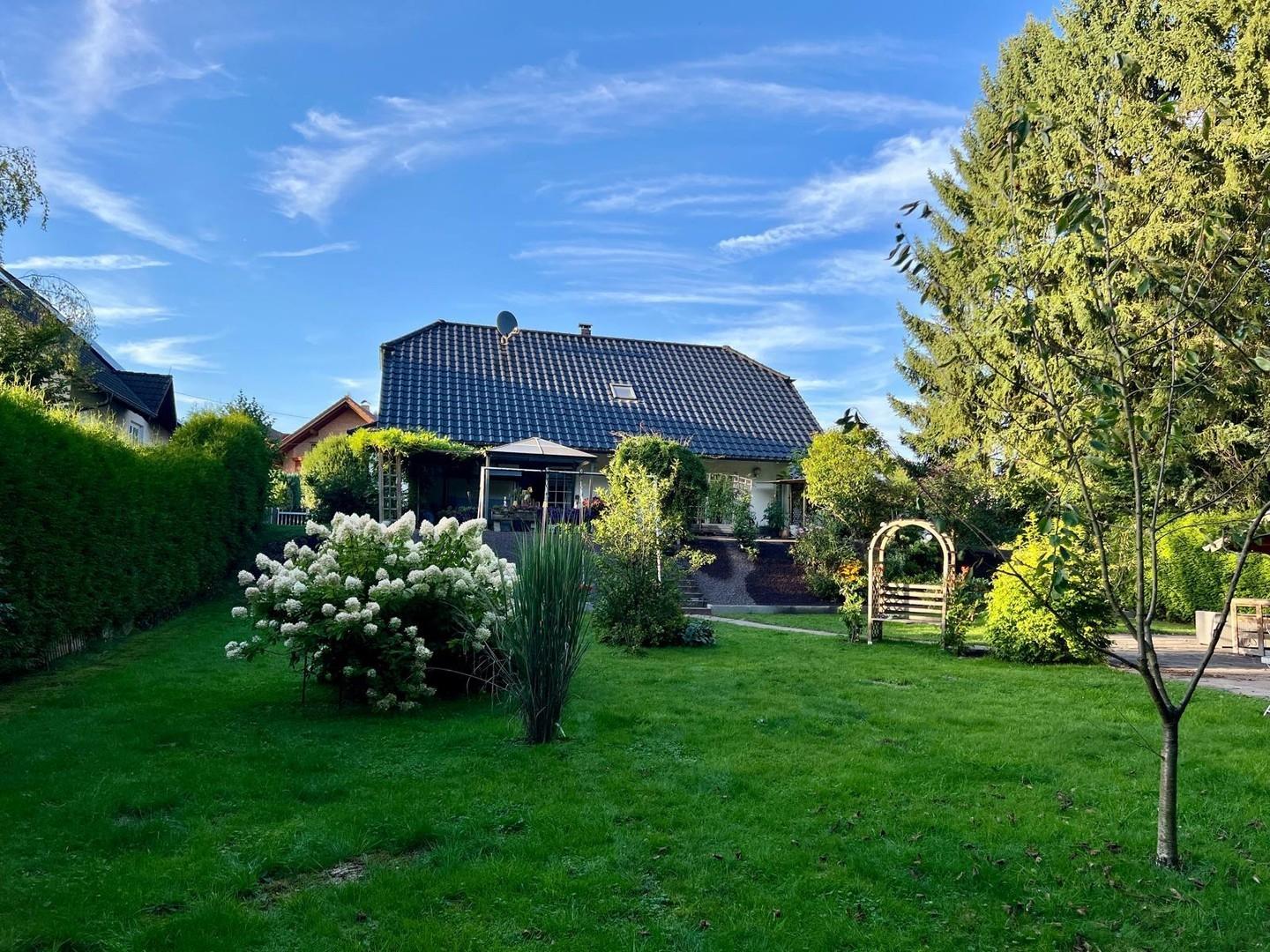 Gesamtblick Garten