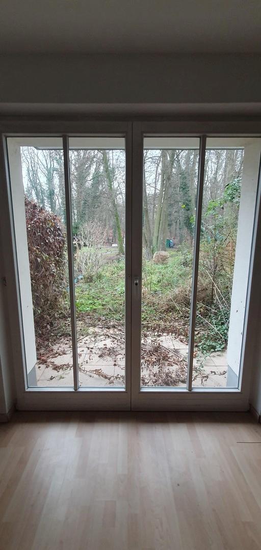 Wohnen, Blick zur Gartenfläche