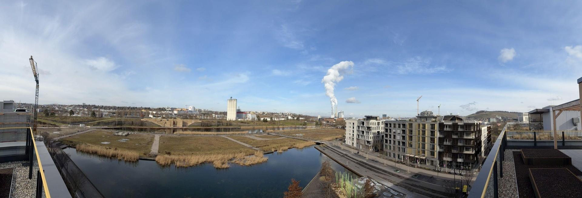 Aussicht Dachterasse