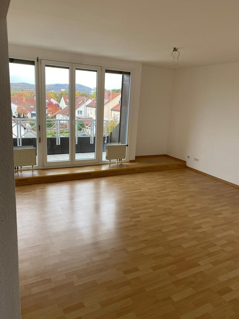 Blick aus dem Wohnzimmer