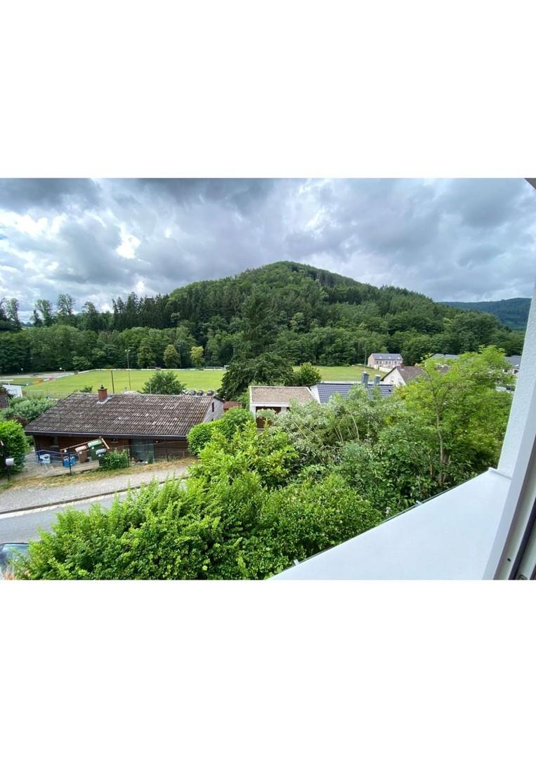 Blick aus dem Fenster der ETW