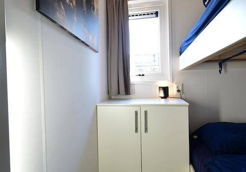 Stauraum am Etagenbett – Ferienhaus zu verkaufen Biddinghuizen