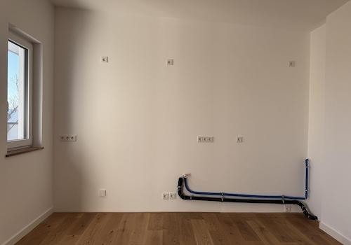 Platz für die Einbauküche