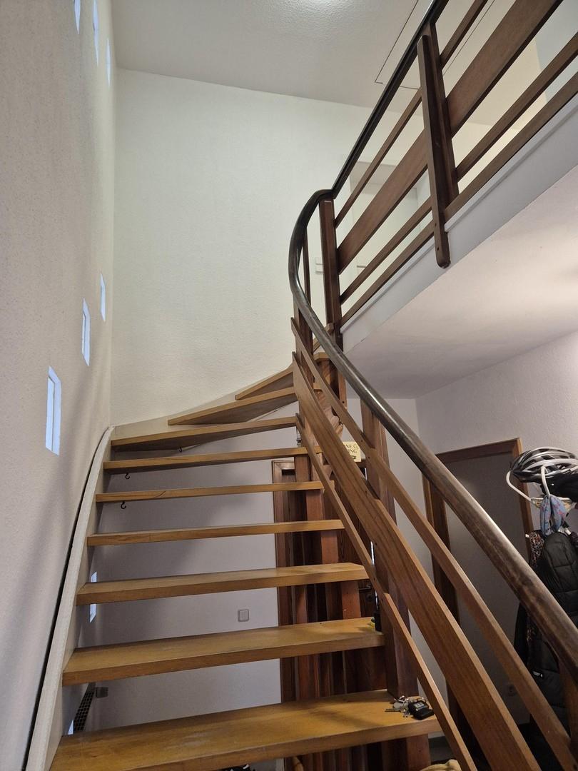 Treppe zum OG