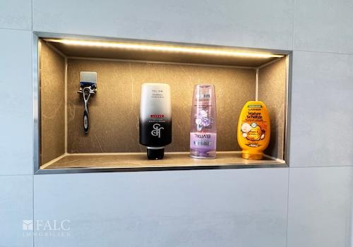 Ablage Dusche
