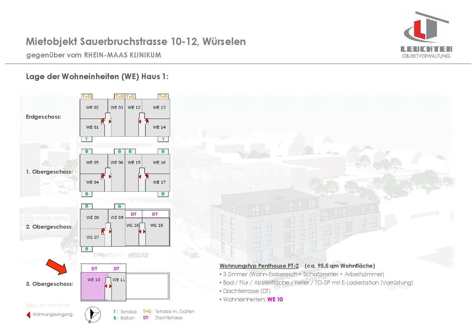 WE10 - Lage im Objekt