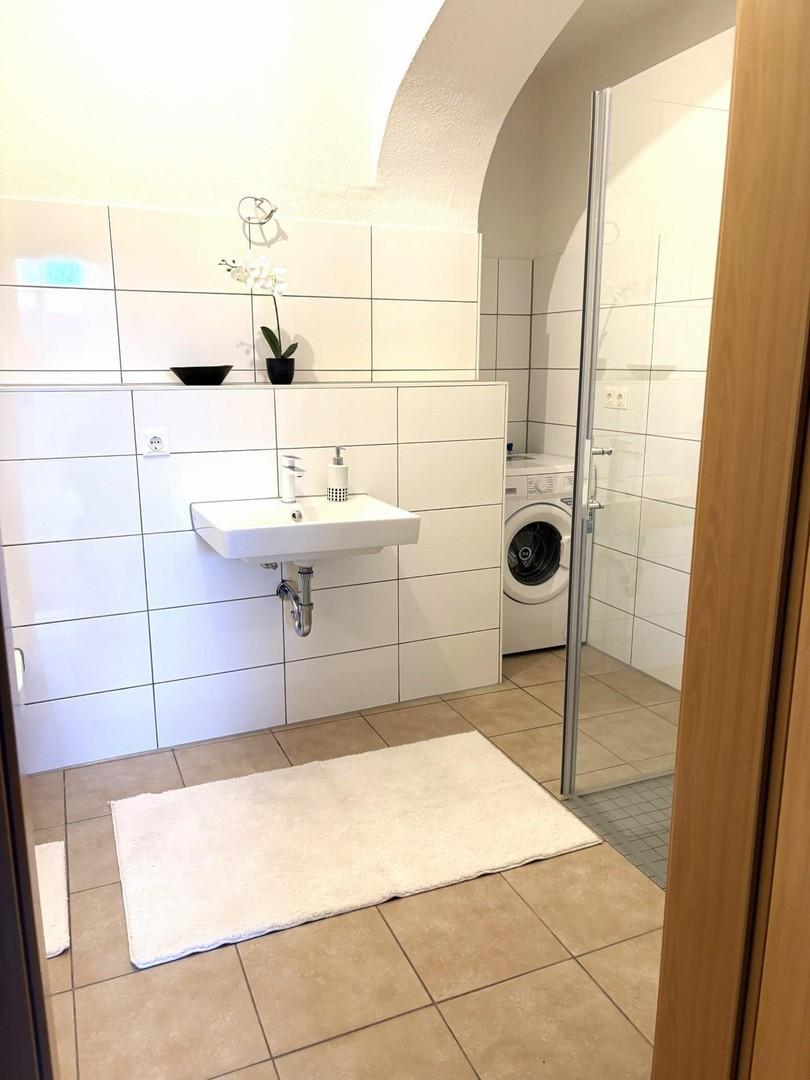 Bad Nische für Waschmaschine