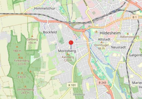 Lage in Hildesheim