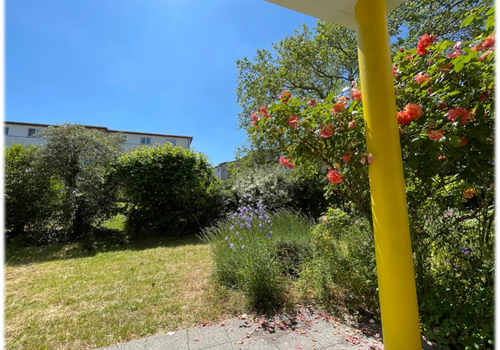 Gartenblick von der Terrasse