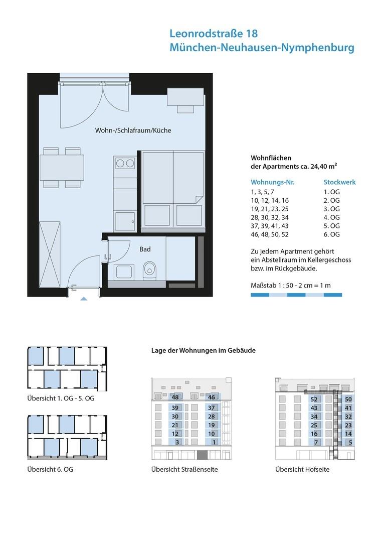 Typ 1.1 east-courtyard