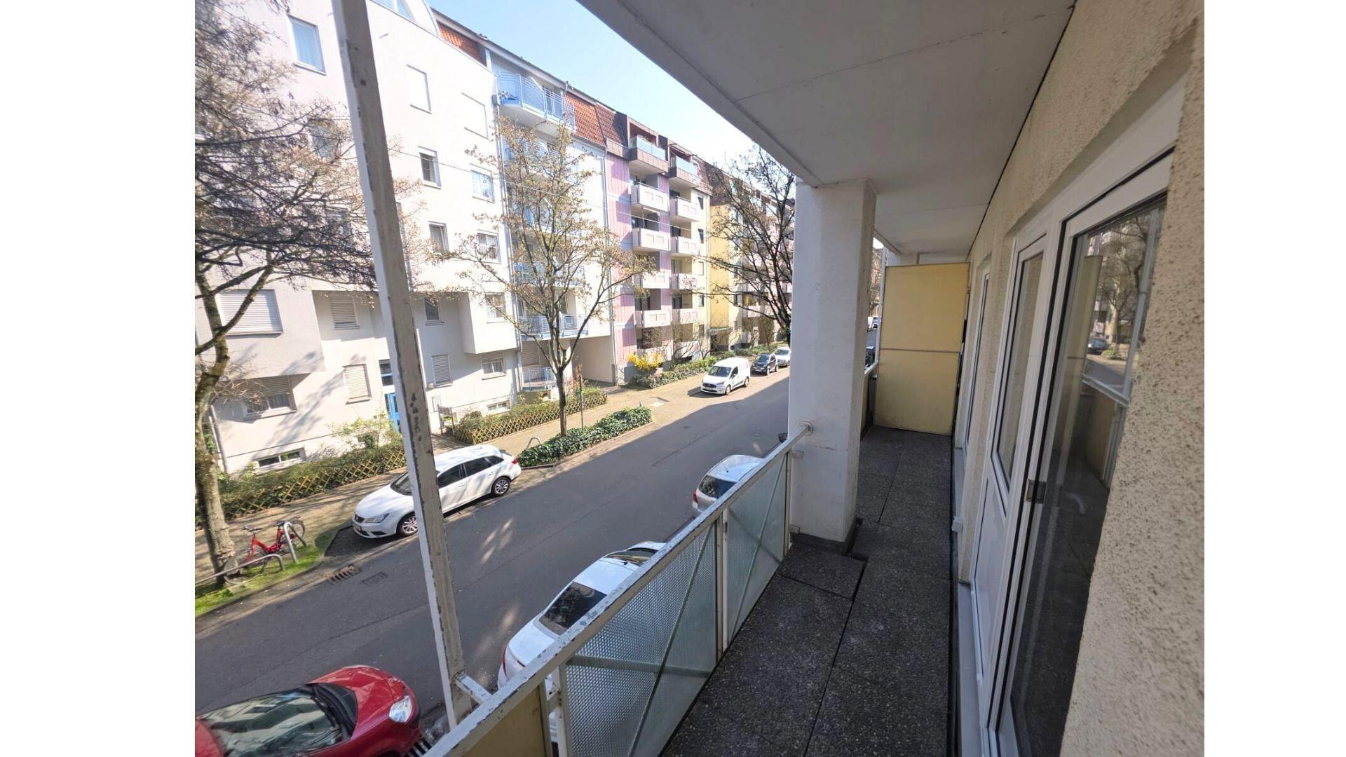 Großer Westbalkon, Zimmer 1+2