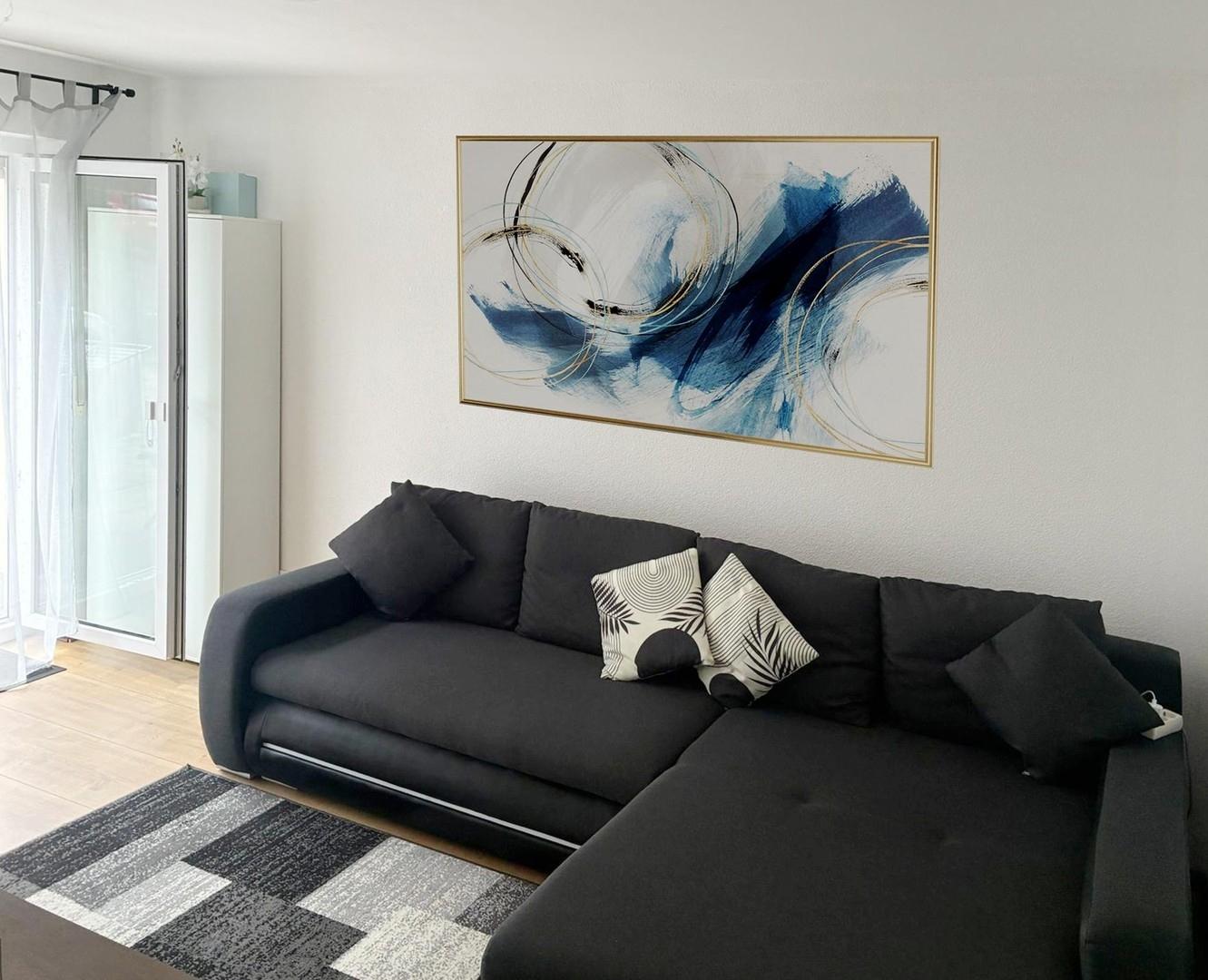 Wohn-Schlafzimmer 