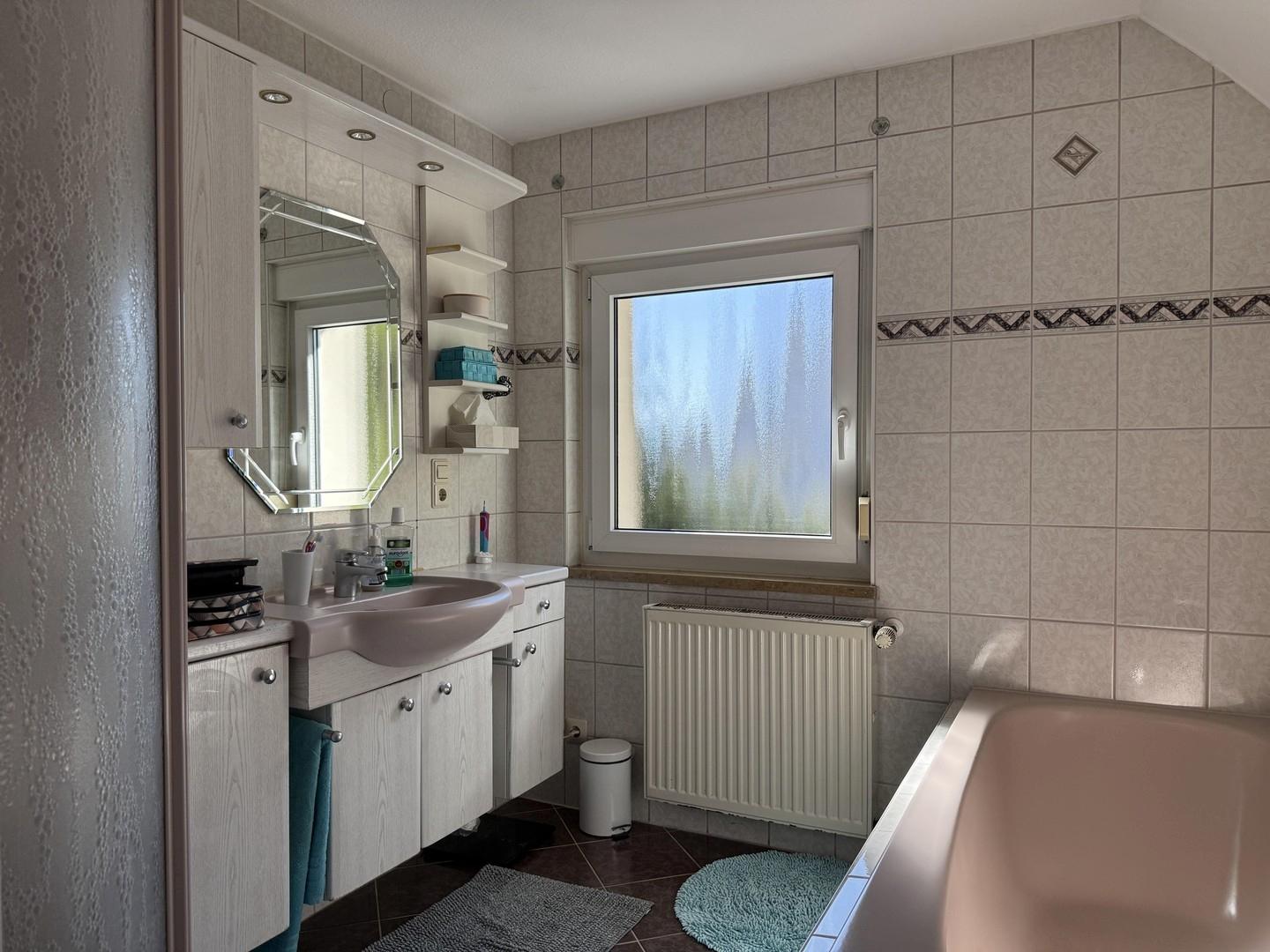 Badezimmer Dachgeschoss