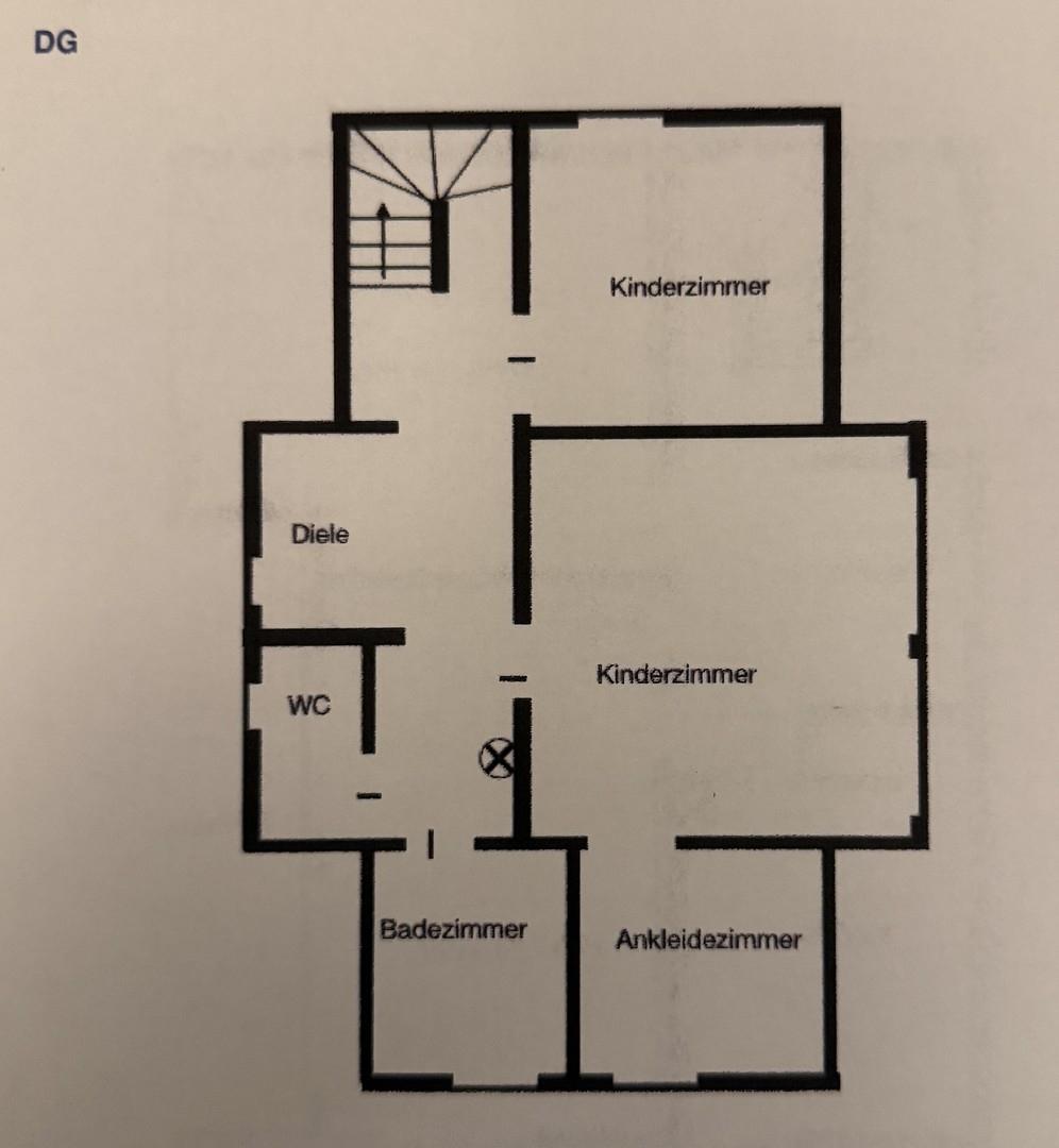 Grundriss Dachgeschoss