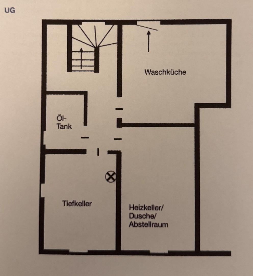 Grundriss Untergeschoss