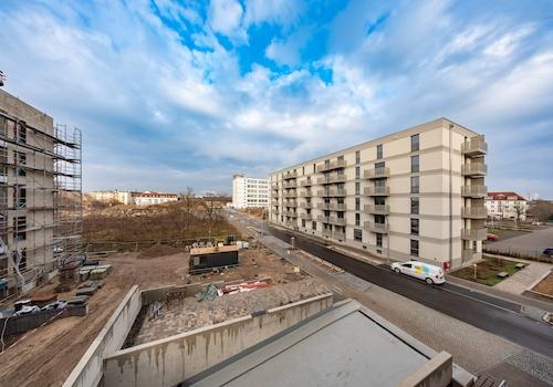 Ausblick Balkon Richtung Norden