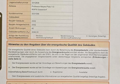 Energieausweis
