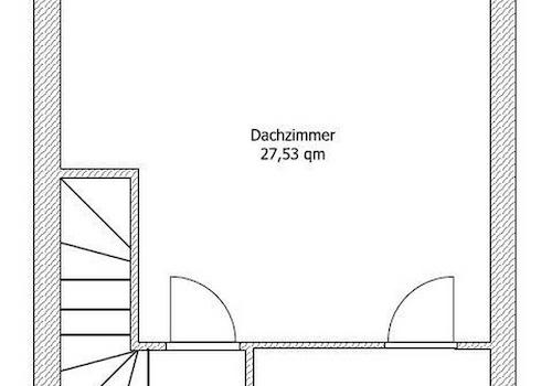 Grundriss Dachgeschoss