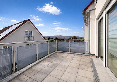 Balkon nach Süd-Osten