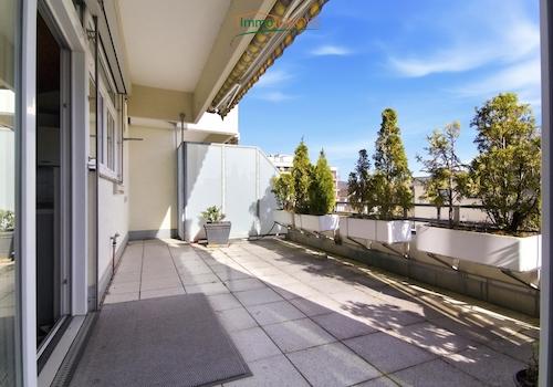 Großzügiger Balkon