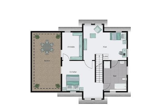 Grundriss Dachgeschoss