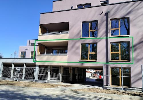 Hausansicht vom Wertachweg