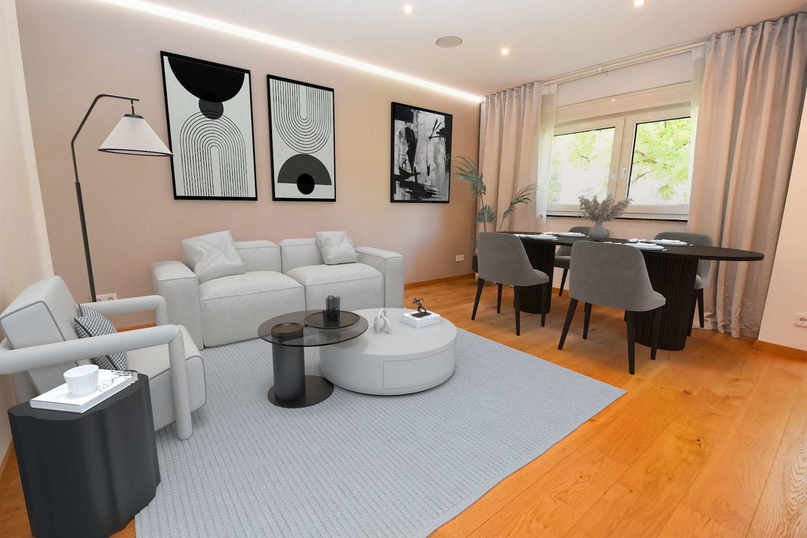 Wohnzimmer (virt. möbliert)