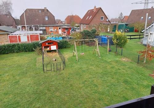 Blick vom Balkon