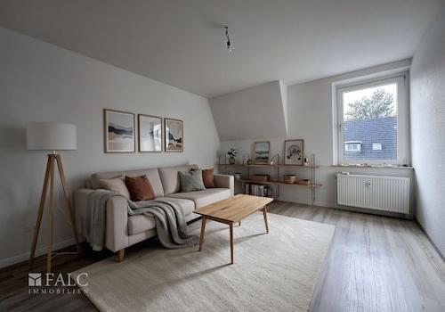 Wohnzimmer - (digitales Homestaging)