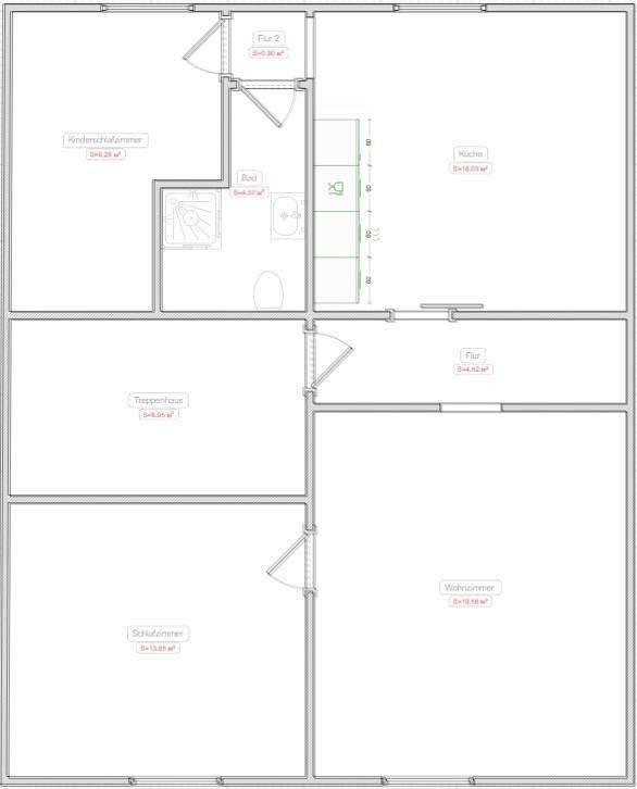 Grundriss Hochstr 107