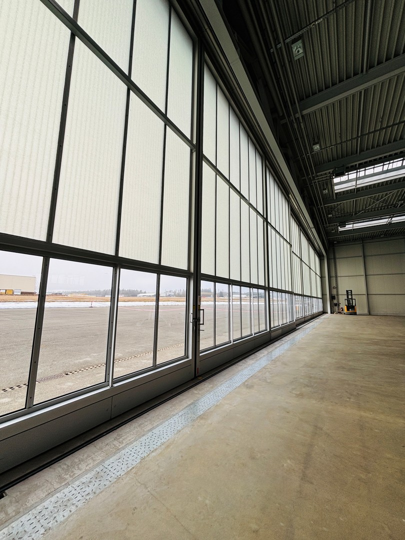 Schiebetoranlage 11 Meter Höhe