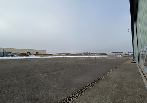 Außenrollfeld zum Taxiway