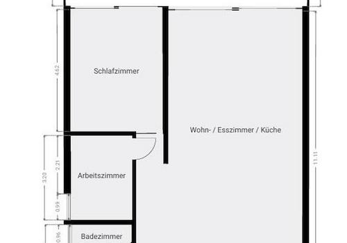 Grundriss Terrassenwohnung