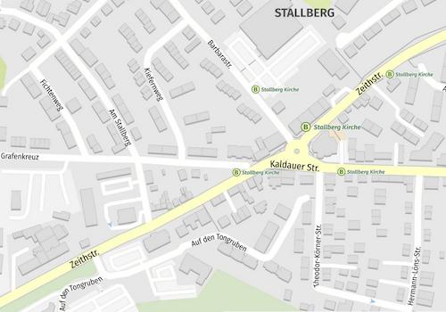 Geolyzer Kartenausschnitt