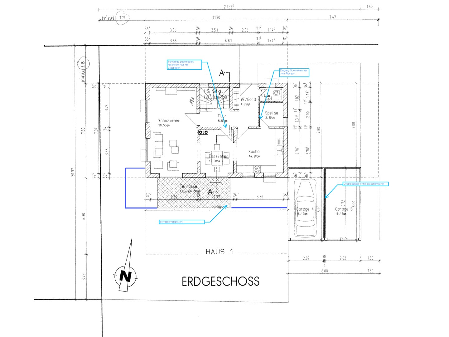 Grundriss Erdgeschoss