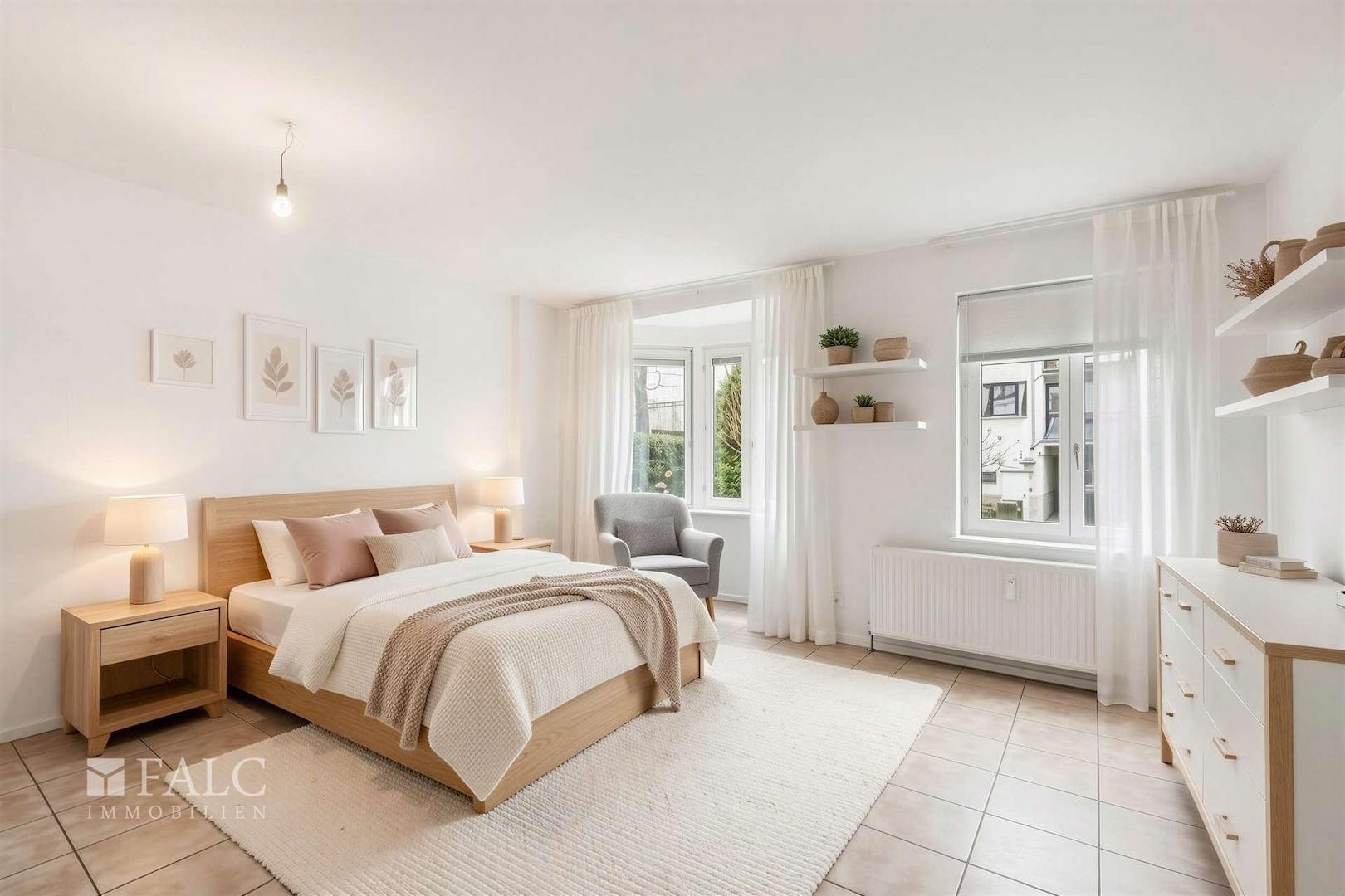 Möblierungsvorschlag Schlafzimmer 