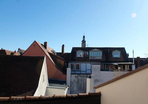 Terrassenblick nach Süden