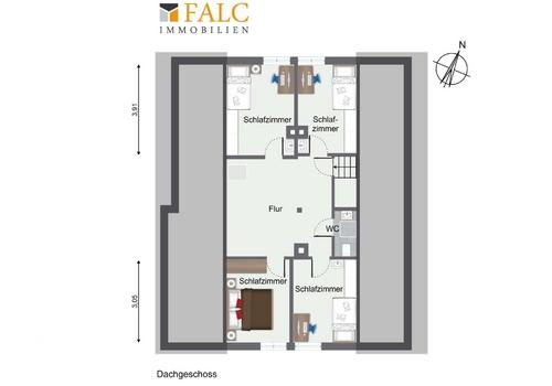 Grundriss Dachgeschoss