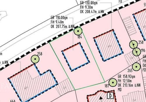 Auszug Bebauungsplan