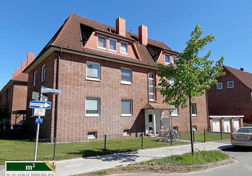 Verkehrsberuhigte Einbahnstraße in Tempo-30-Zone