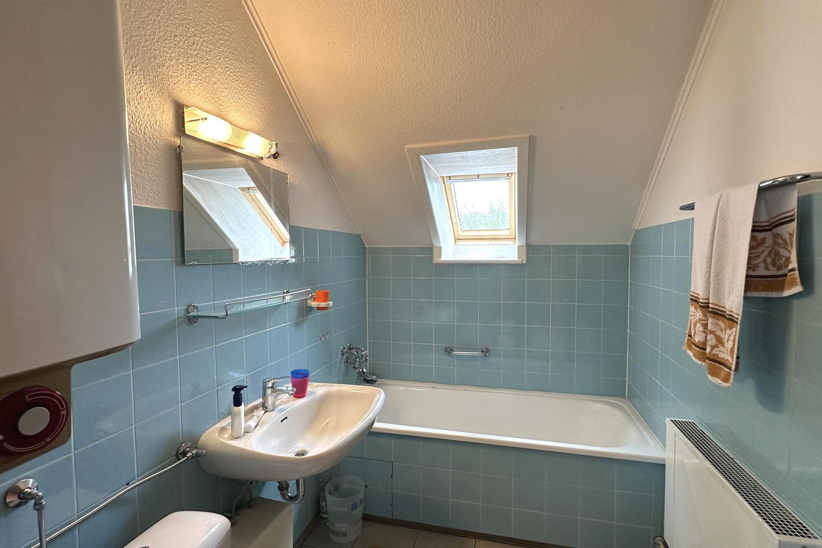 Badezimmer im DG