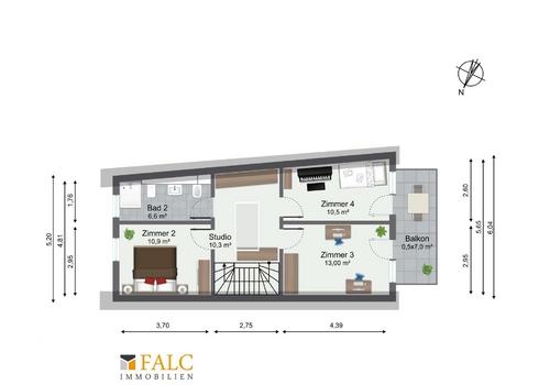 Grundriss Dachgeschoss