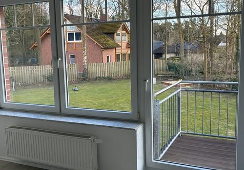 Ausblick in den Garten
