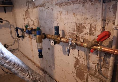 Wasseranschluss Keller neu