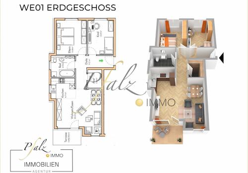 WE01 3D Grundriss