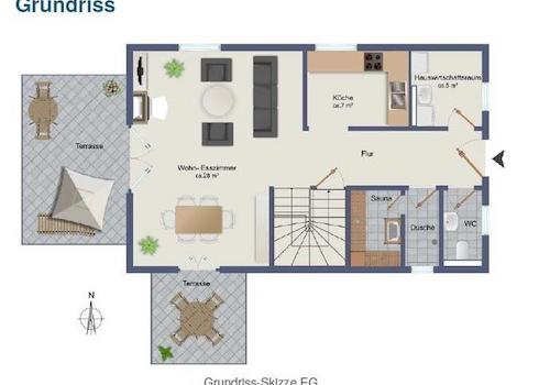 Grundriss Erdgeschoss